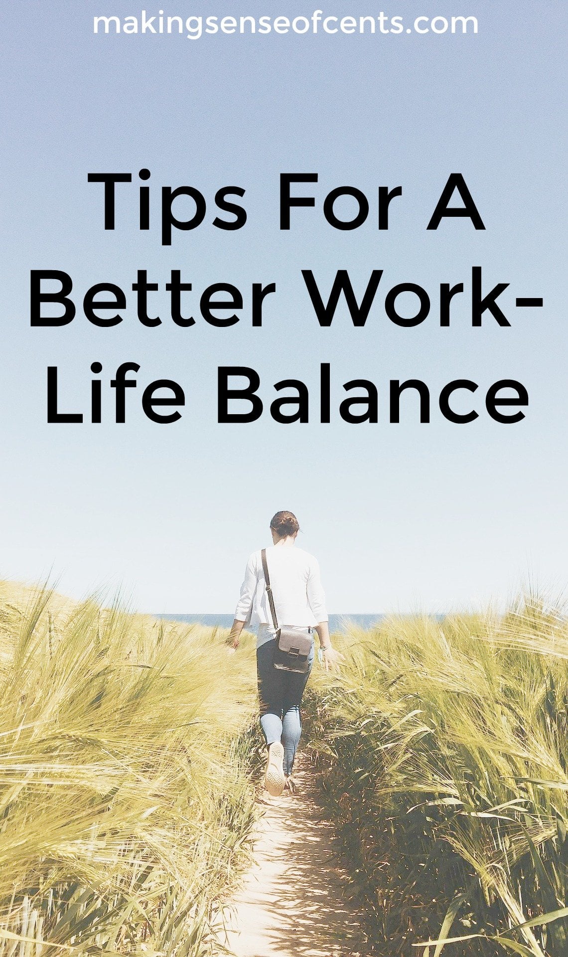Check out these tips for better work-life balance. This is a great list!