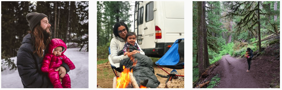 Giddi and Jace live in a van and travel full-time with their baby and dog. They are outdoor enthusiasts who purchased and converted a Sprinter van. #vanlife