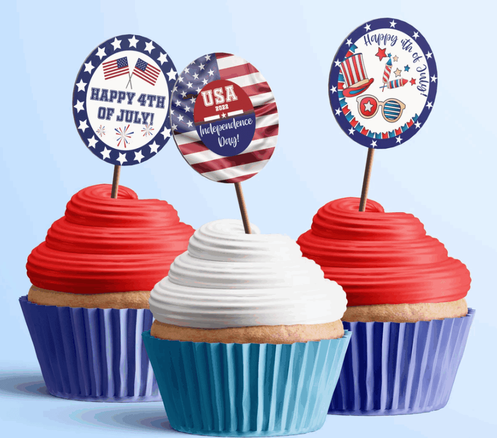 Cupcake toppers for holidays